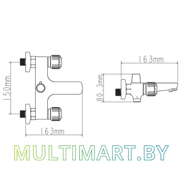 Смеситель Econoce EC0331 картинка 2